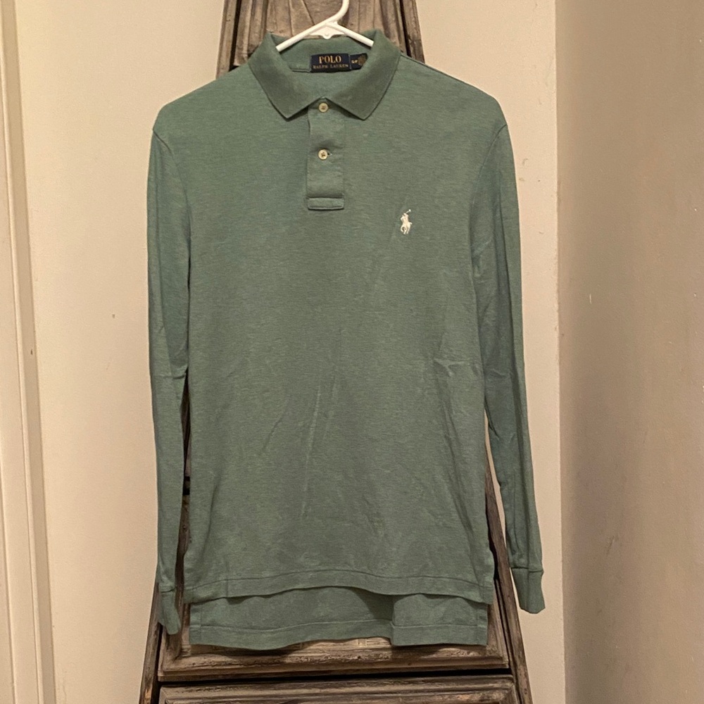 Polo by Ralph Lauren Men's Polo Shirt in Green